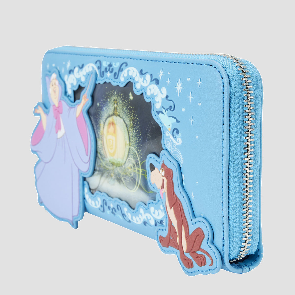 Loungefly: Disney - Cinderella Princess Scene Zip Around Wallet