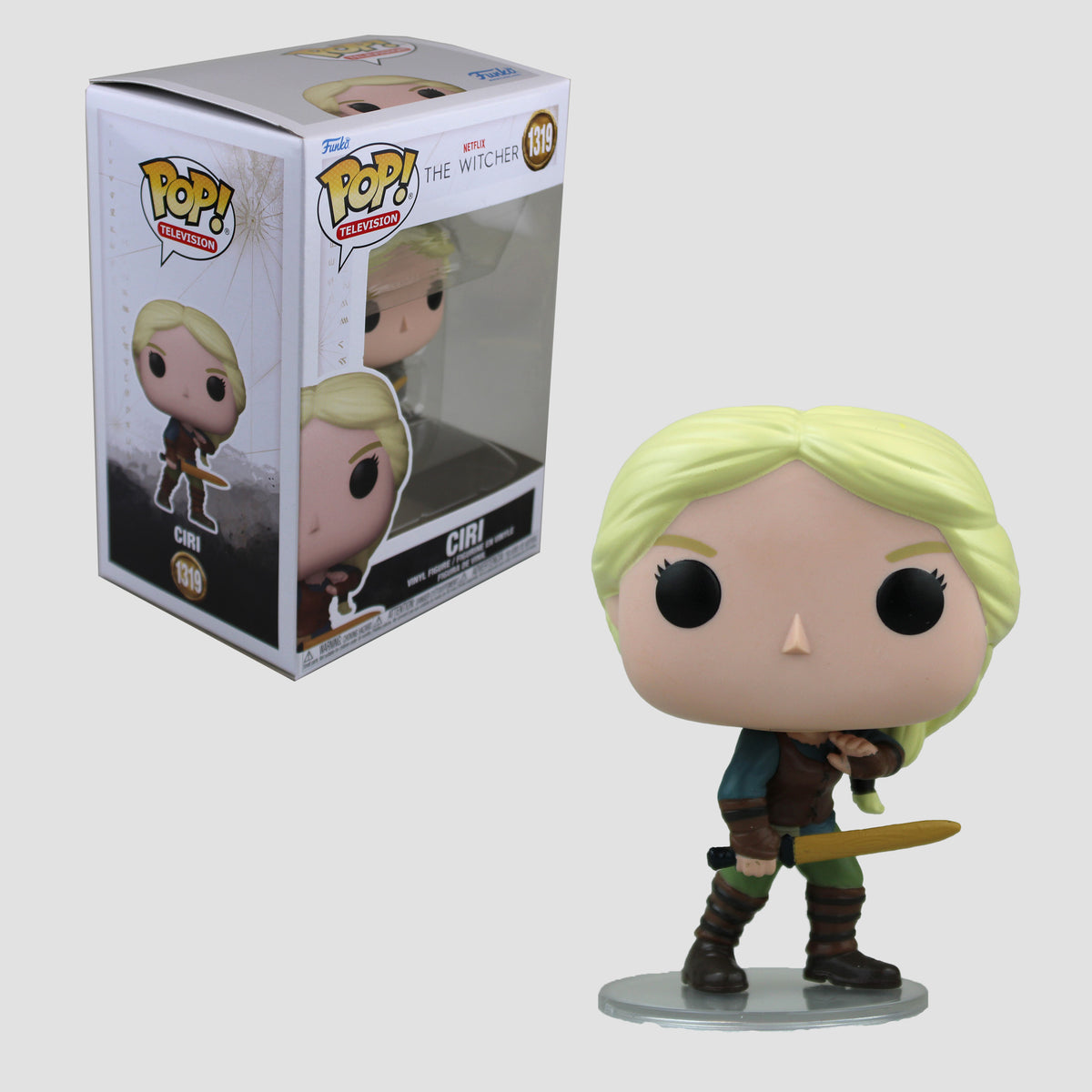 Ulykke Vedhæft til Turist Ciri (Training Gear) The Witcher Season 2 Funko Pop! – Collector's Outpost