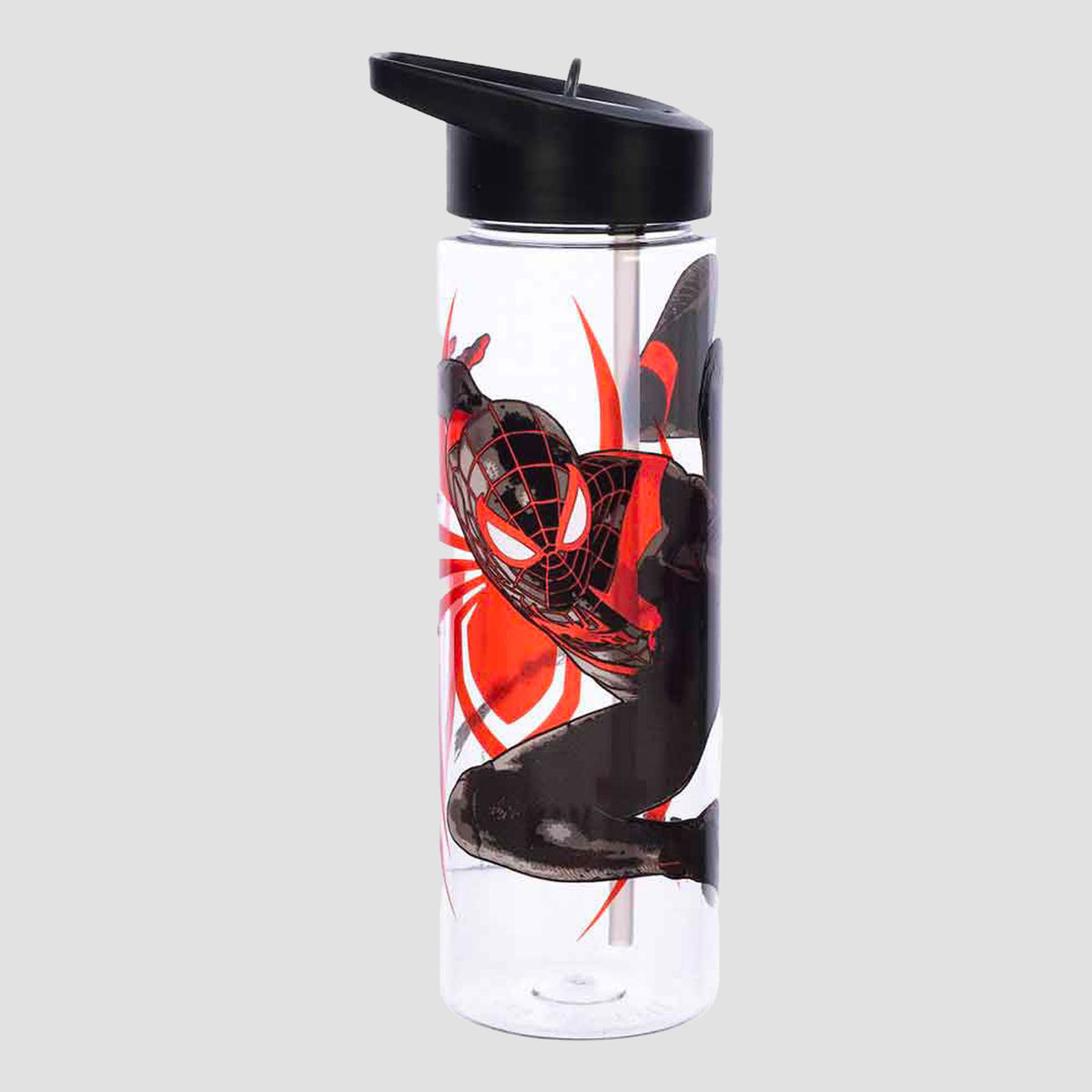 Spider-Man: Across the Spider-Verse Water Bottle with Built-In Straw