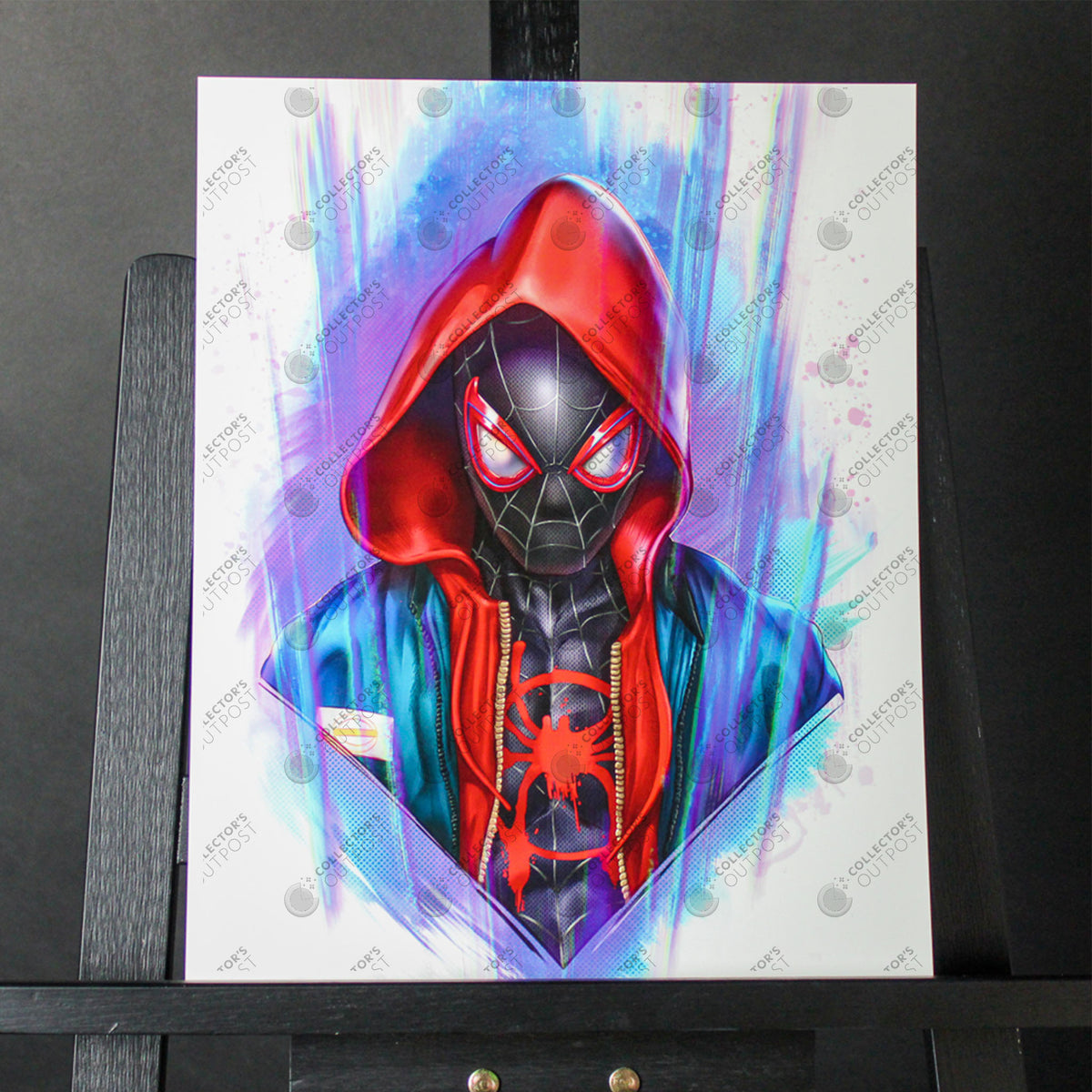 Miles Morales Spider-man (marvel) Legacy Art Print By Dominic Glover 