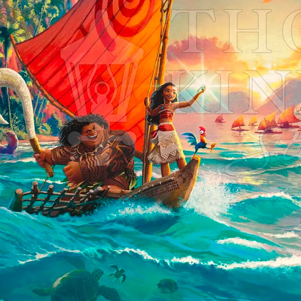 Disney Moana - Jewel Edition Art – Thomas Kinkade Studios