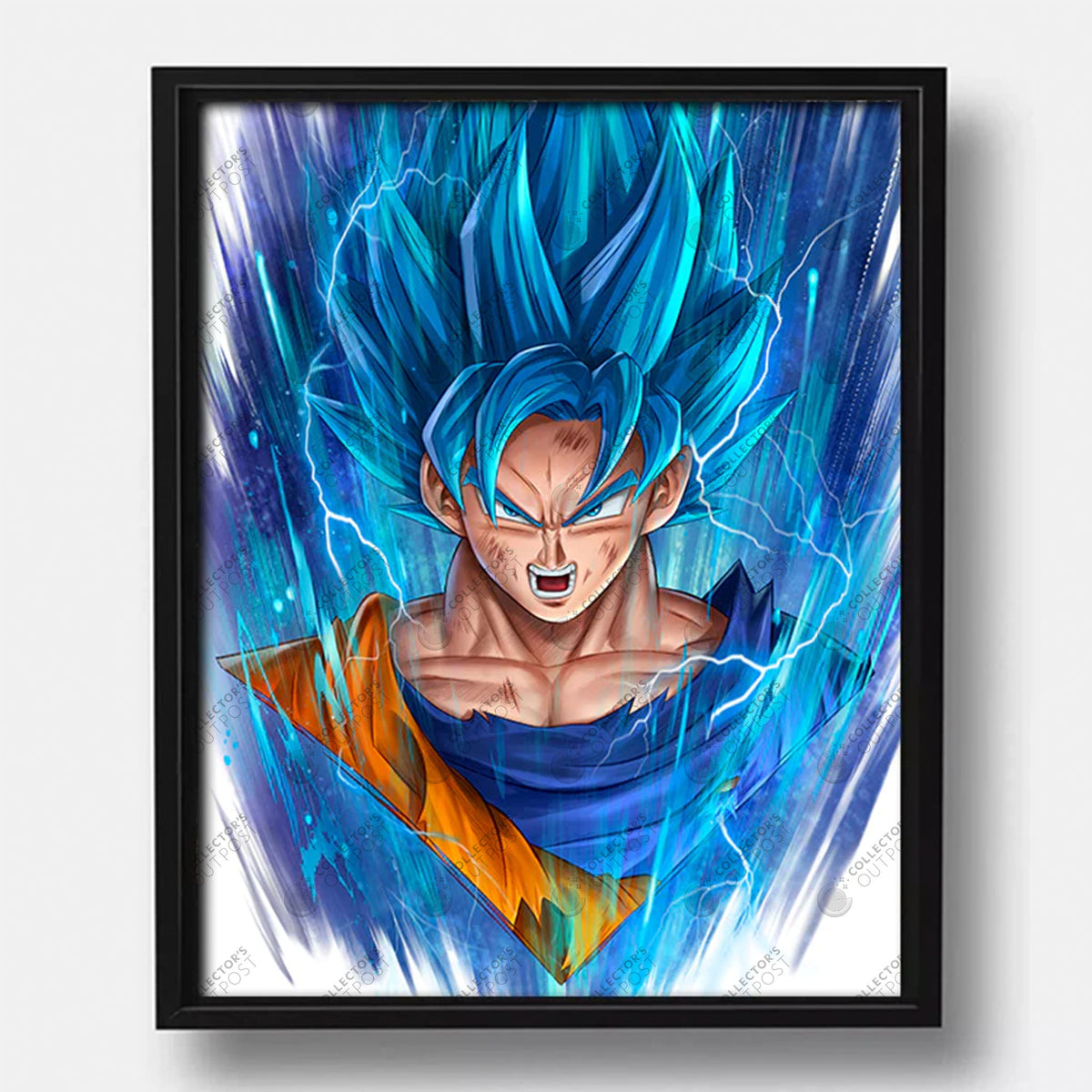 Goku super sayajin blue 2  Dragon ball z, Dragon ball painting, Dragon ball