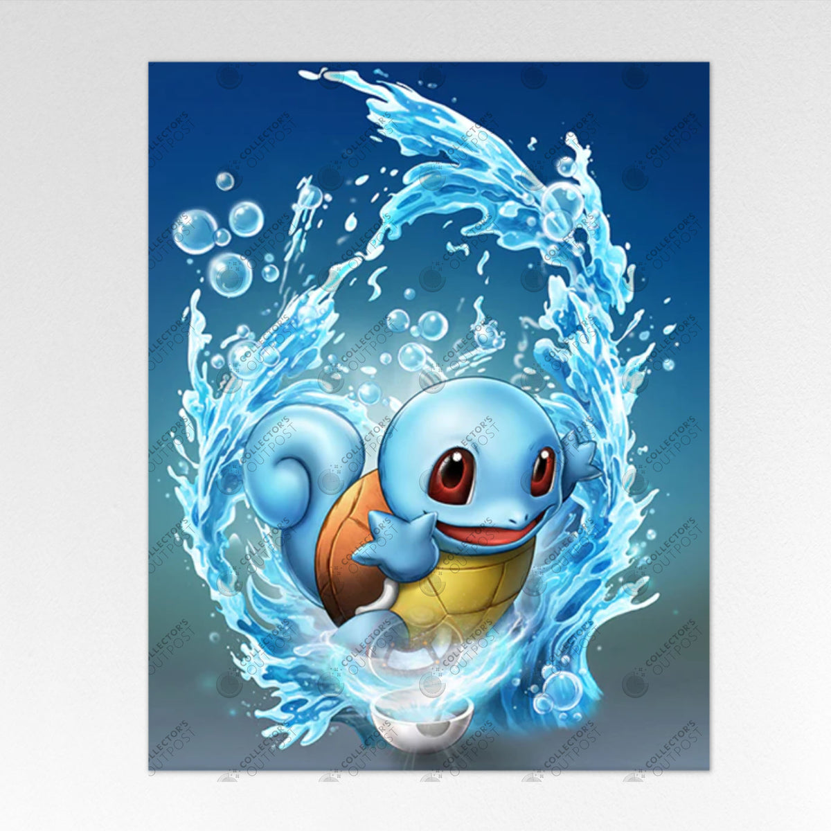 Pokemon Canvas Print | Cute Canvas Print | Pokemon Gift | Pokemon Print | Squirtle Print | Cartoon Print | Gamer Print good | Pokemon Print