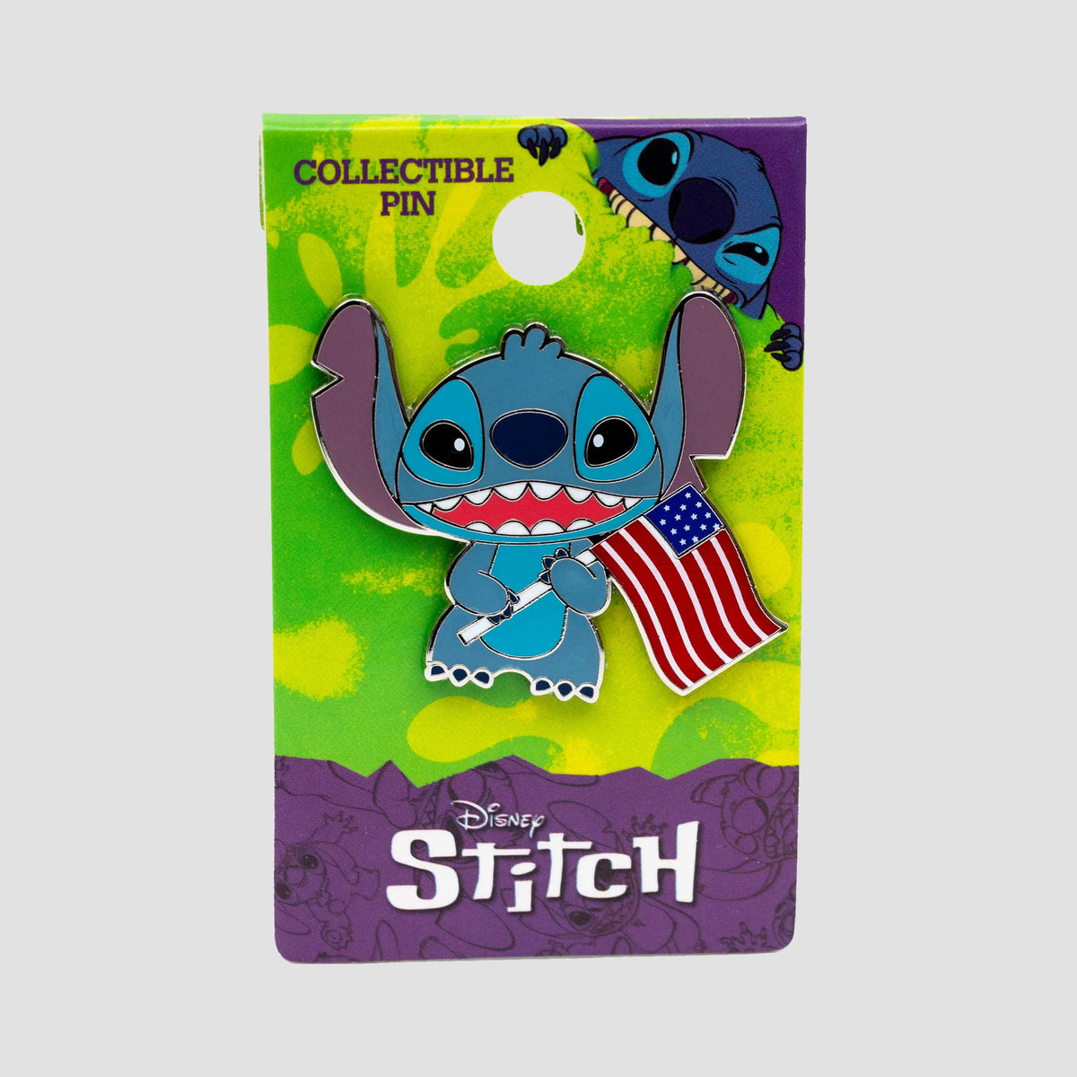 Disney Pin Lilo & Stitch Collection Stitch w/ Strawberry Enamel Pin NEW on  Card