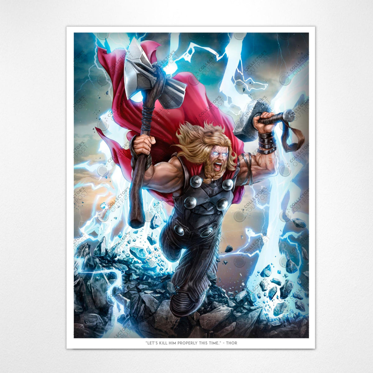 Plaque US - Thor - 30x40cm - Comics