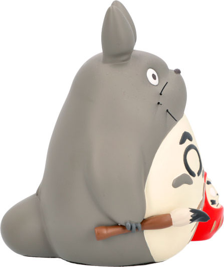 Totoro Good Luck Daruma Doll Statue