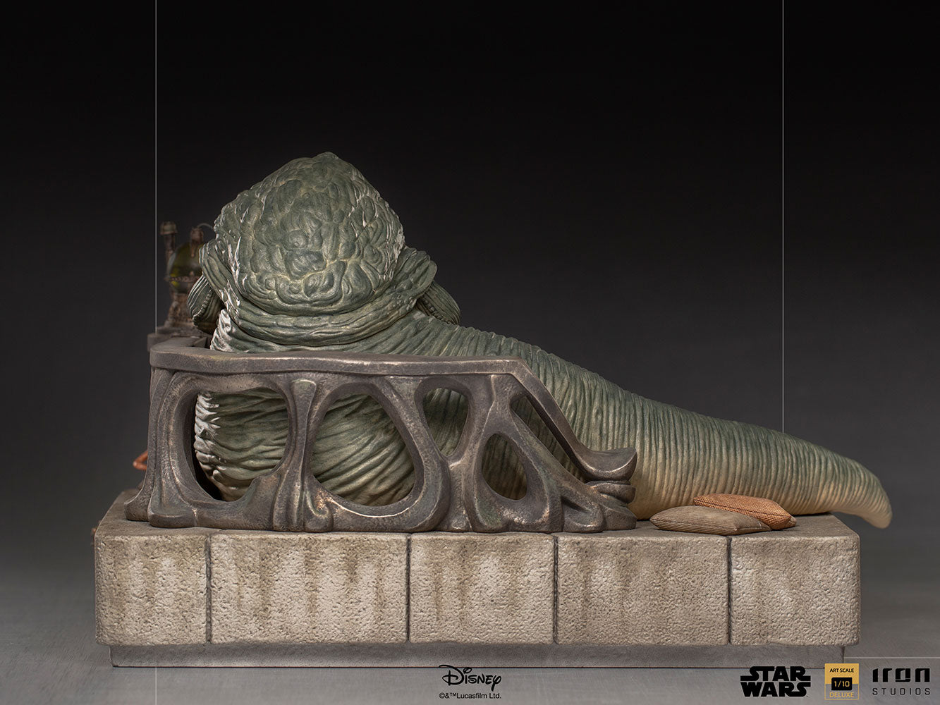 Jabba the Hutt (Star Wars: Return of the Jedi) Deluxe 1:10 Statue by Iron Studios