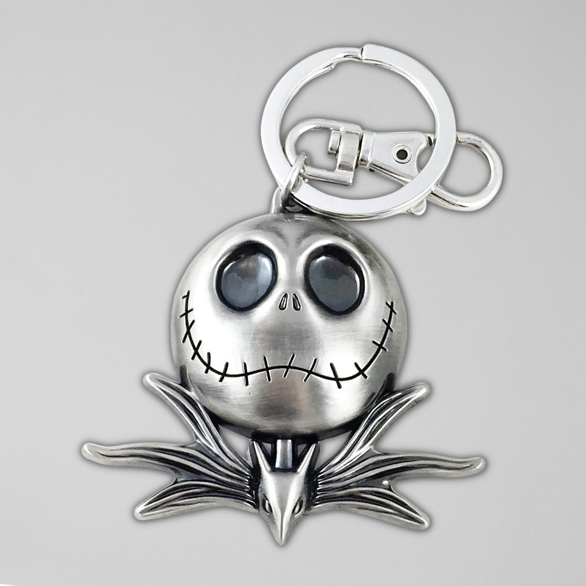 The Nightmare Before Christmas - Jack Skellington Face Keyring Diecast Metal  Keychain