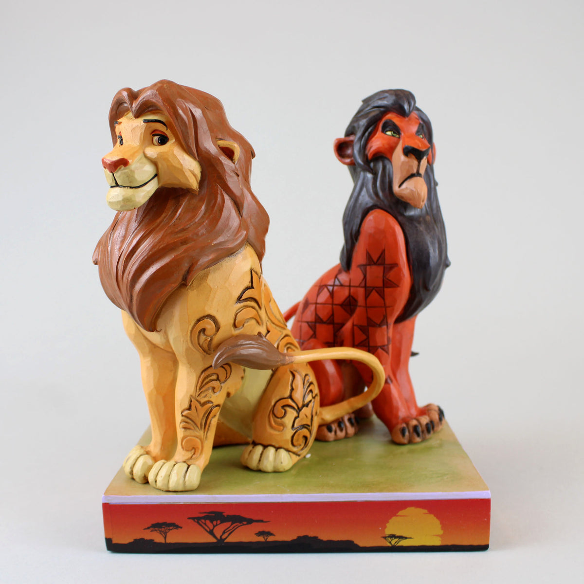 Figurine Disney - Jim Shore - le Roi Lion - Scar - Au Comptoir des