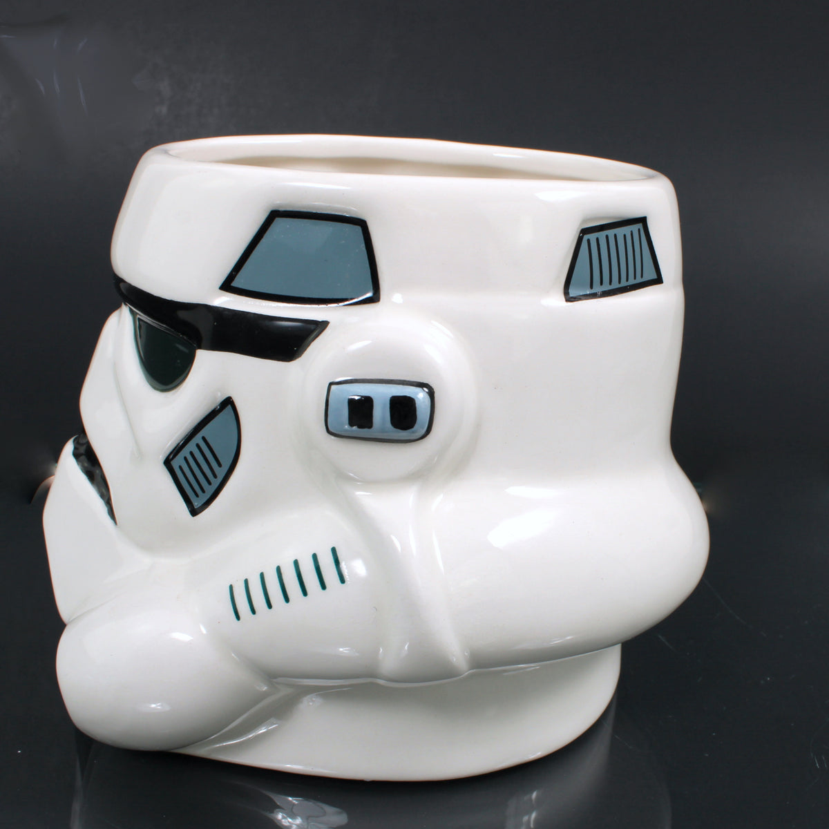 Taza Ceramica C/ Tapa Stormtrooper Star Wars