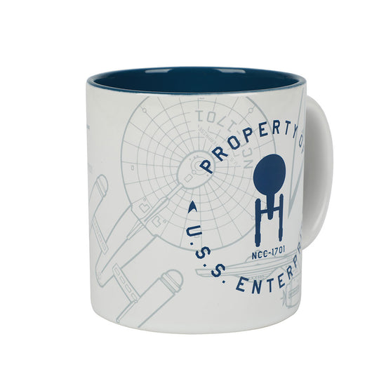 Star Trek "Property of the Enterprise" Mug