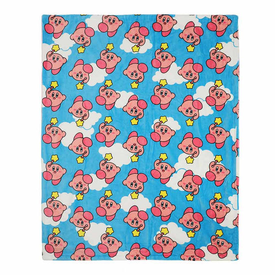 Kirby Double Sided Fleece Throw Blanket