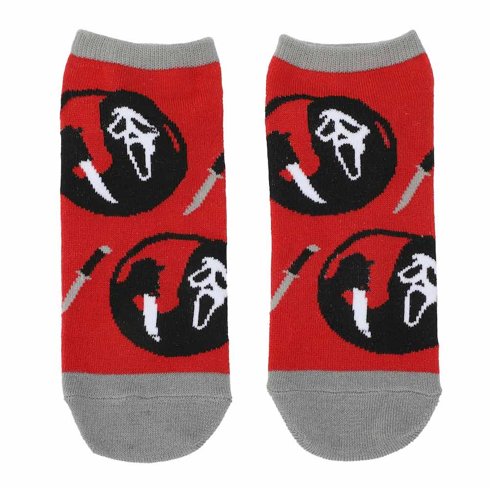 Scream Ghost Face 5 Pack Crew Socks