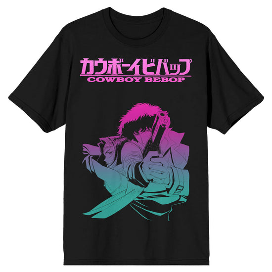 Cowboy Bebop Neon Faye & Spike Graphic T-Shirt