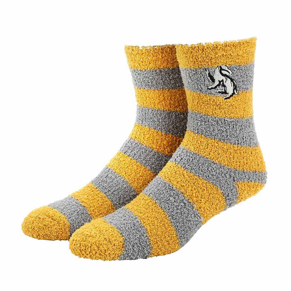 Harry Potter Hufflepuff Women's Chenille Crew Sock