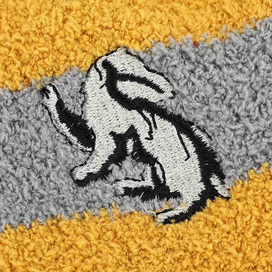 Harry Potter Hufflepuff Women's Chenille Crew Sock