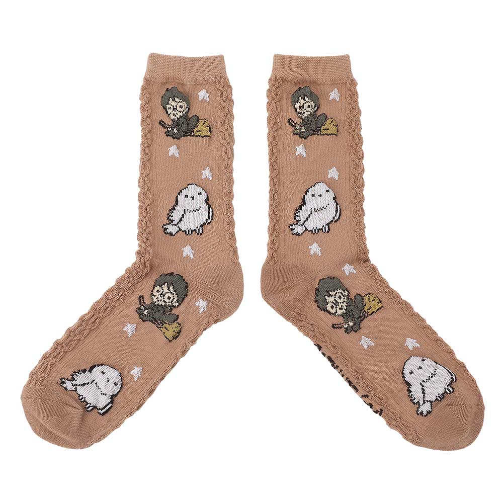 Harry Potter Chibi Ruffled Women's 2 Pair Crew Socks