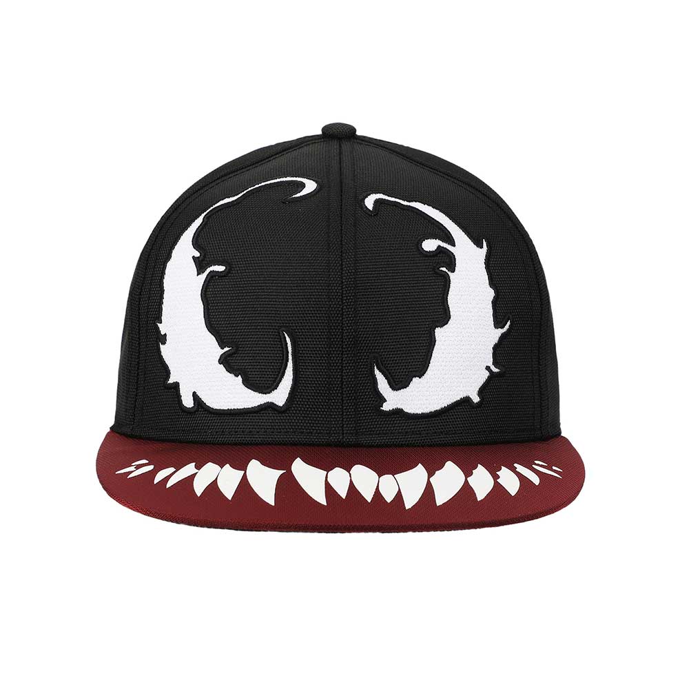 Marvel Venom Embroidered Flat Bill Cap