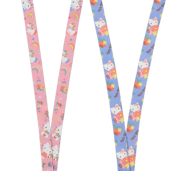 Hello Kitty Flowers Lanyard