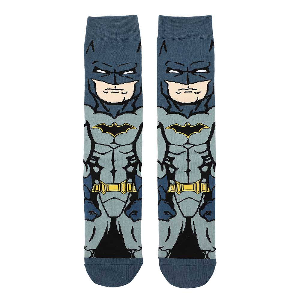 DC Comics Batman Caped Animigos 360 Character Crew Socks