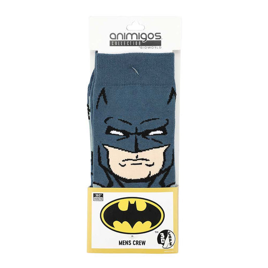 DC Comics Batman Caped Animigos 360 Character Crew Socks