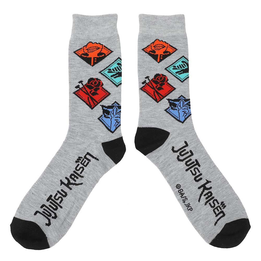 Jujutsu Kaisen Adult 5 Pair Crew Socks