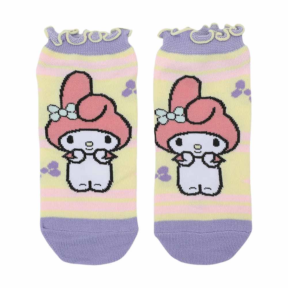 Hello Kitty & Friends Pastel 5 Pair Ankle Socks