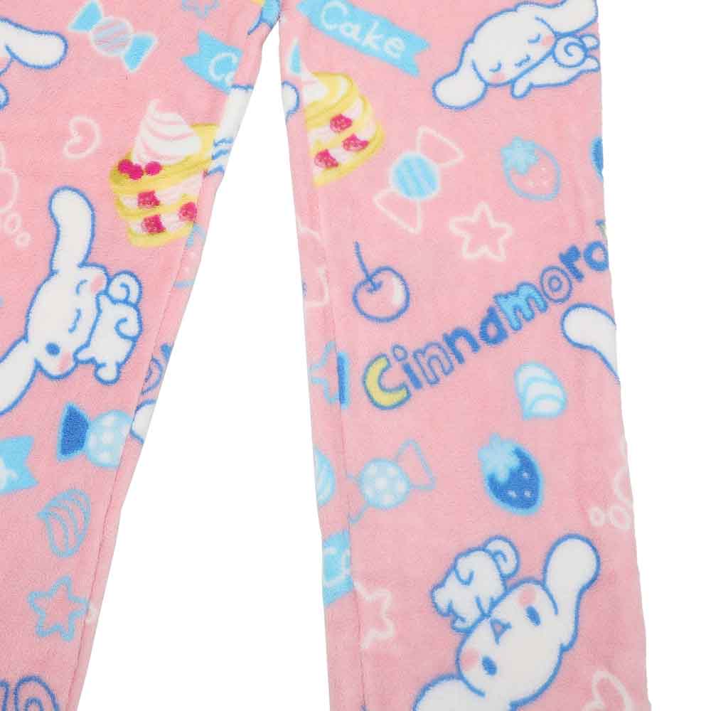 Sanrio Cinnamoroll Sweets Plush Fleece Pajama Pants