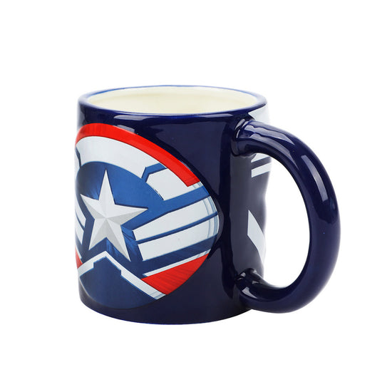 Marvel Captain America 16 oz. Sculpted Mug