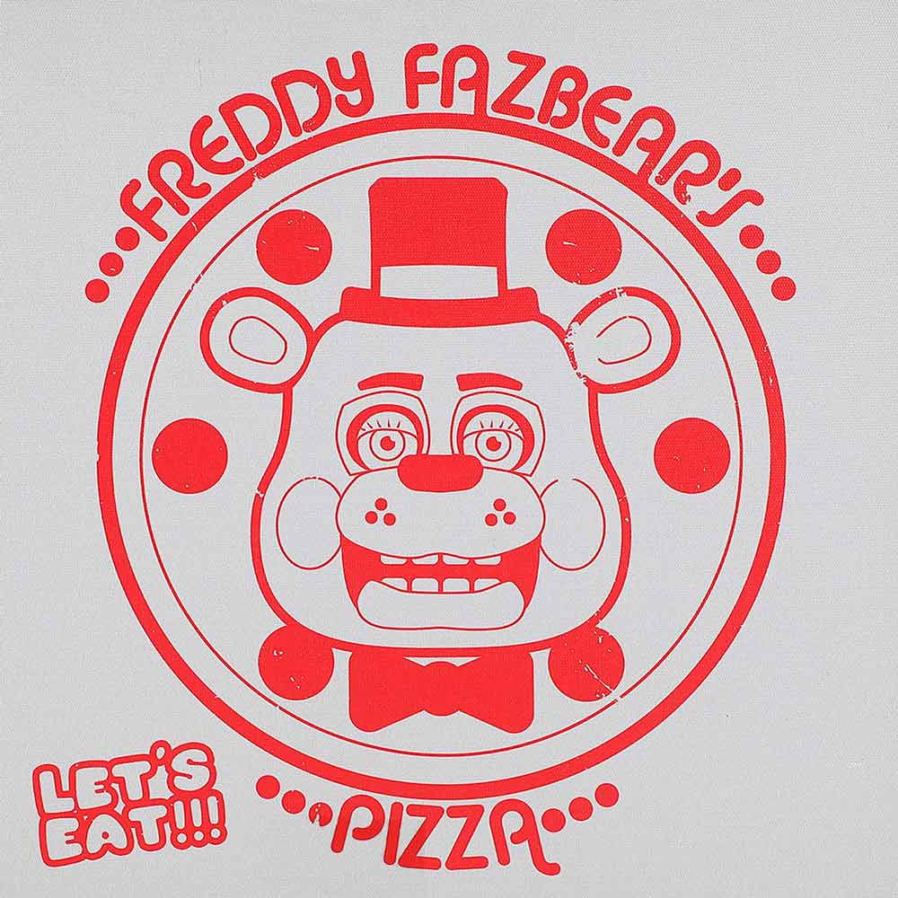 Five Nights at Freddy's Pizza Box 12 x 12 in. Canvas Wall Art