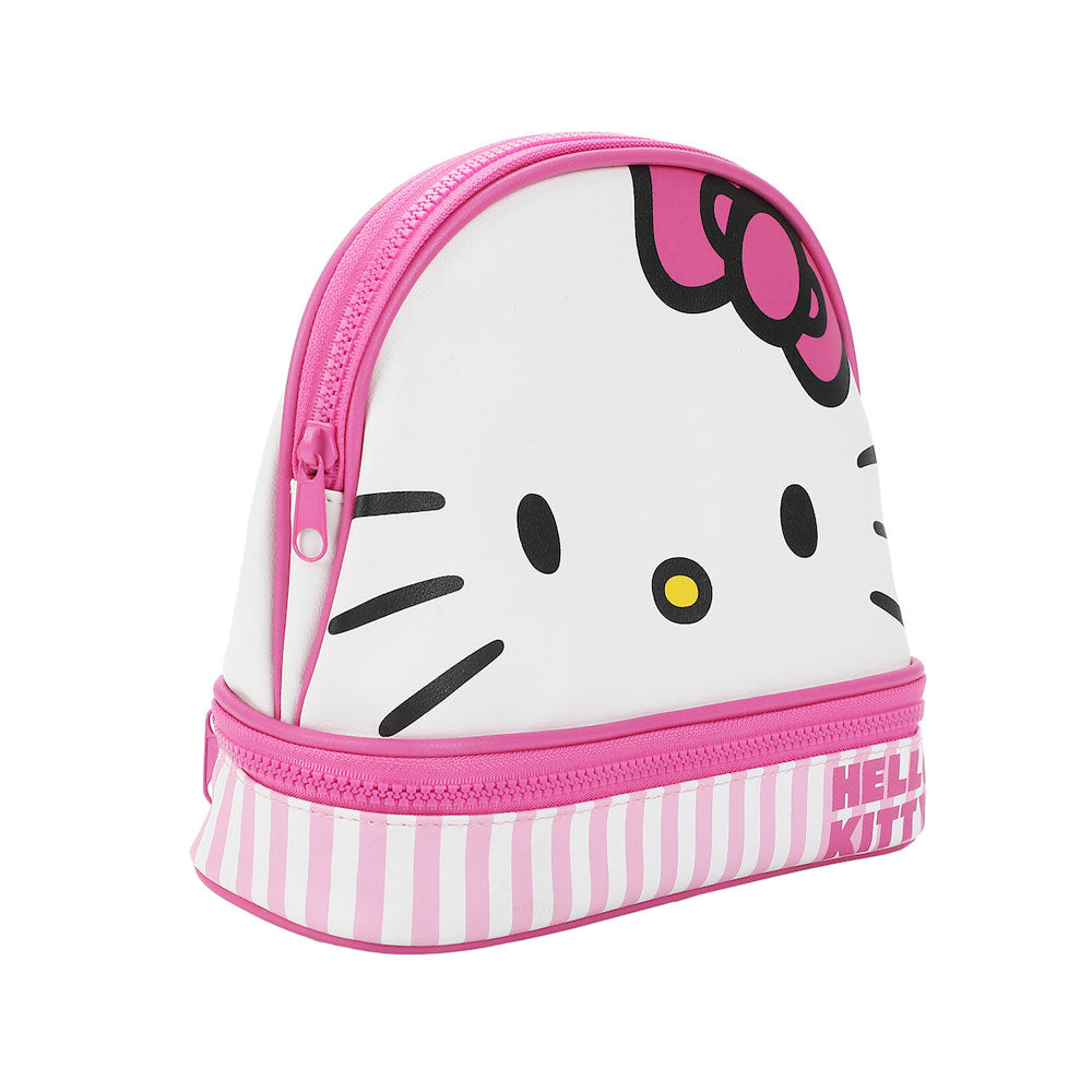 Hello Kitty Domed Bottom Zip Cosmetic Bag