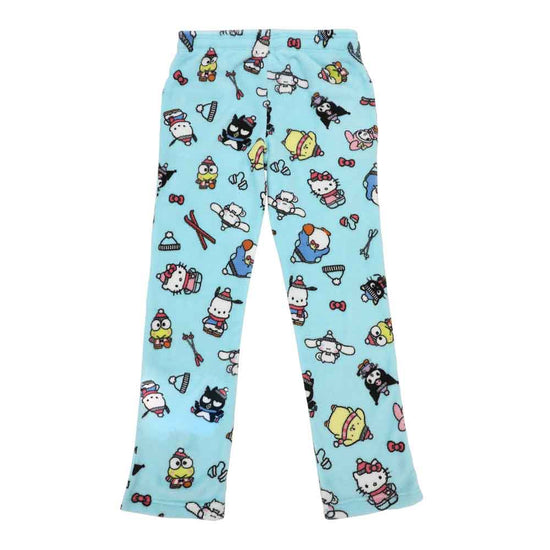 Sanrio Hello Kitty & Friends Winter Plush Fleece Pajama Pants