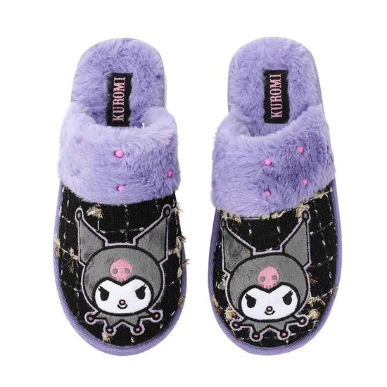 Sanrio Kuromi Faux Fur Women's Slippers