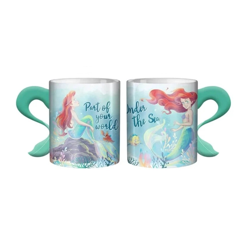 Disney Princess Ariel 3D Mermaid Tail Ceramic Mug