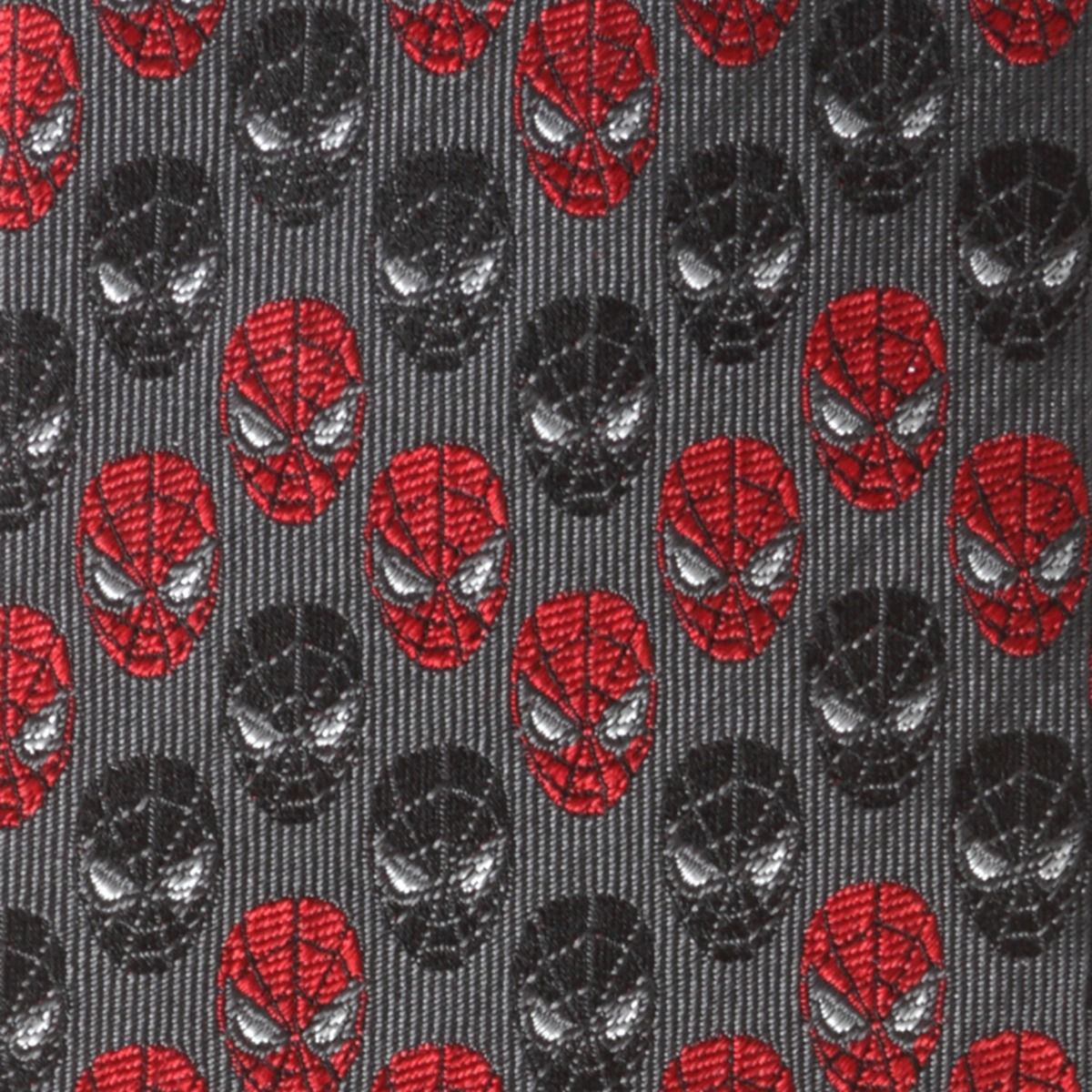 Spider-Man Chevron (Red & Black) Marvel Fine Necktie