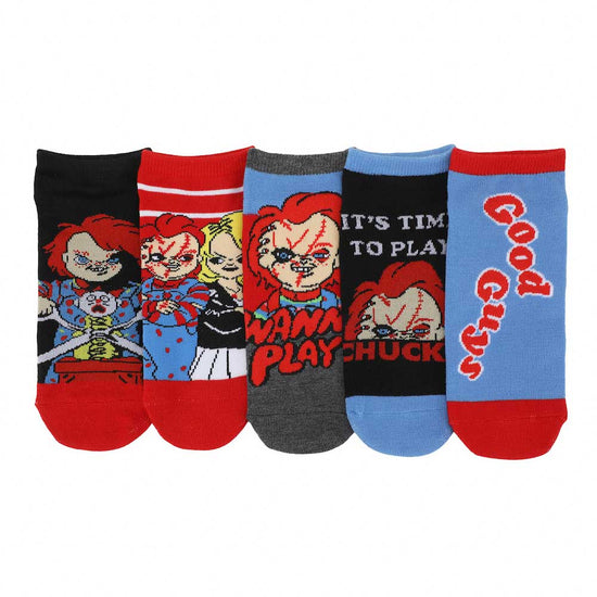 Child's Play Chucky 5-Pack Women's Ankle Socks