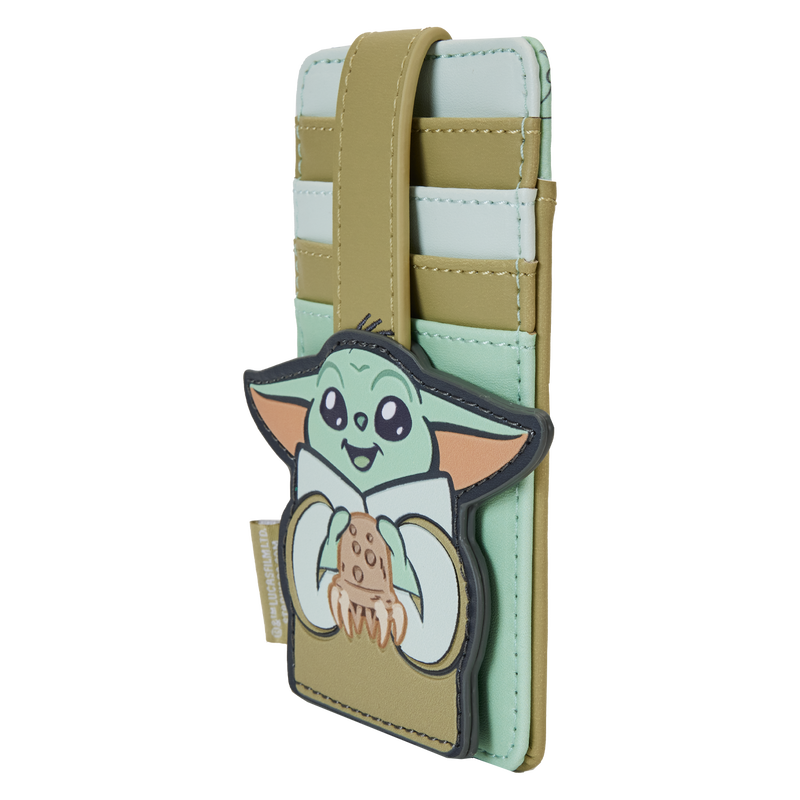 Grogu and Crabbies The Mandalorian Card Holder by Loungefly