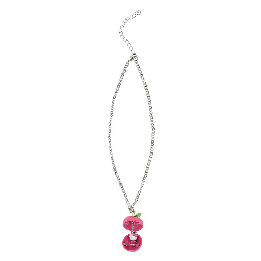 Hello Kitty Apple Locket Necklace