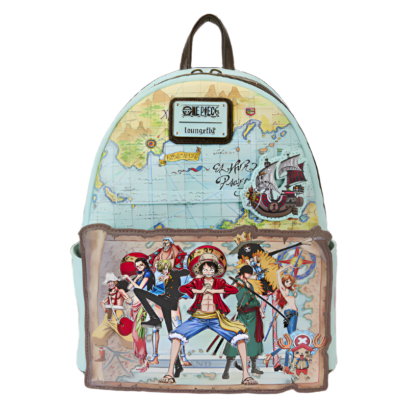 One Piece 25th Anniversary Straw Hat Crew Loungefly Mini Backpack