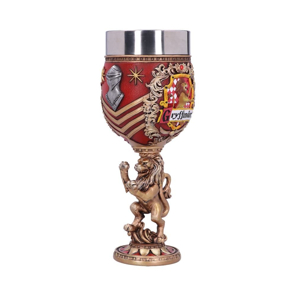 Harry Potter Gryffindor Crest Collectible Sculpted Goblet by Nemesis Now