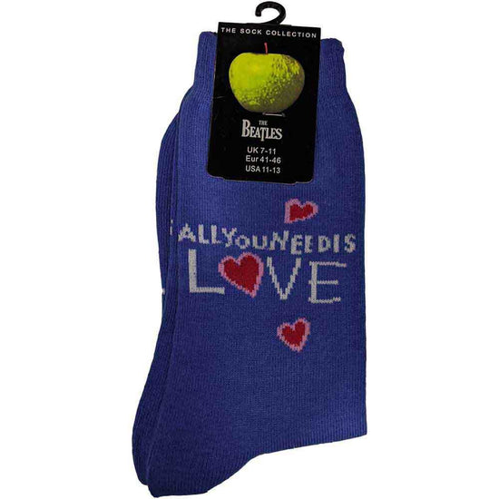 The Beatles All You Need is Love Crew Socks