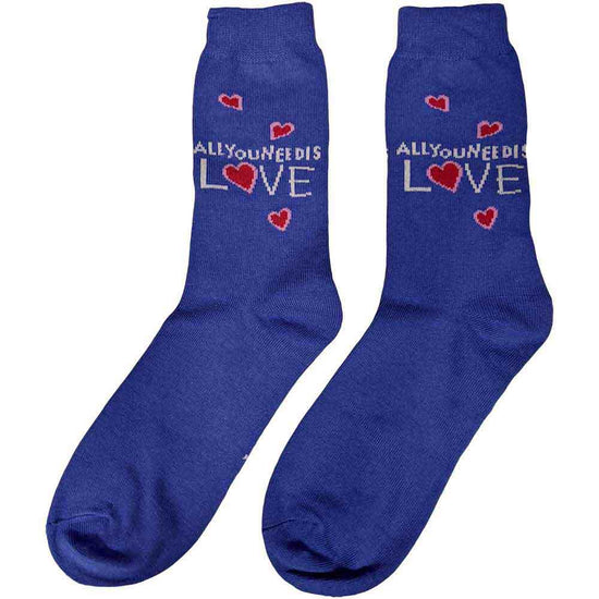 The Beatles All You Need is Love Crew Socks