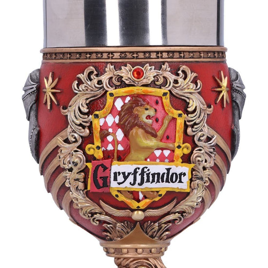 Harry Potter Gryffindor Crest Collectible Sculpted Goblet by Nemesis Now