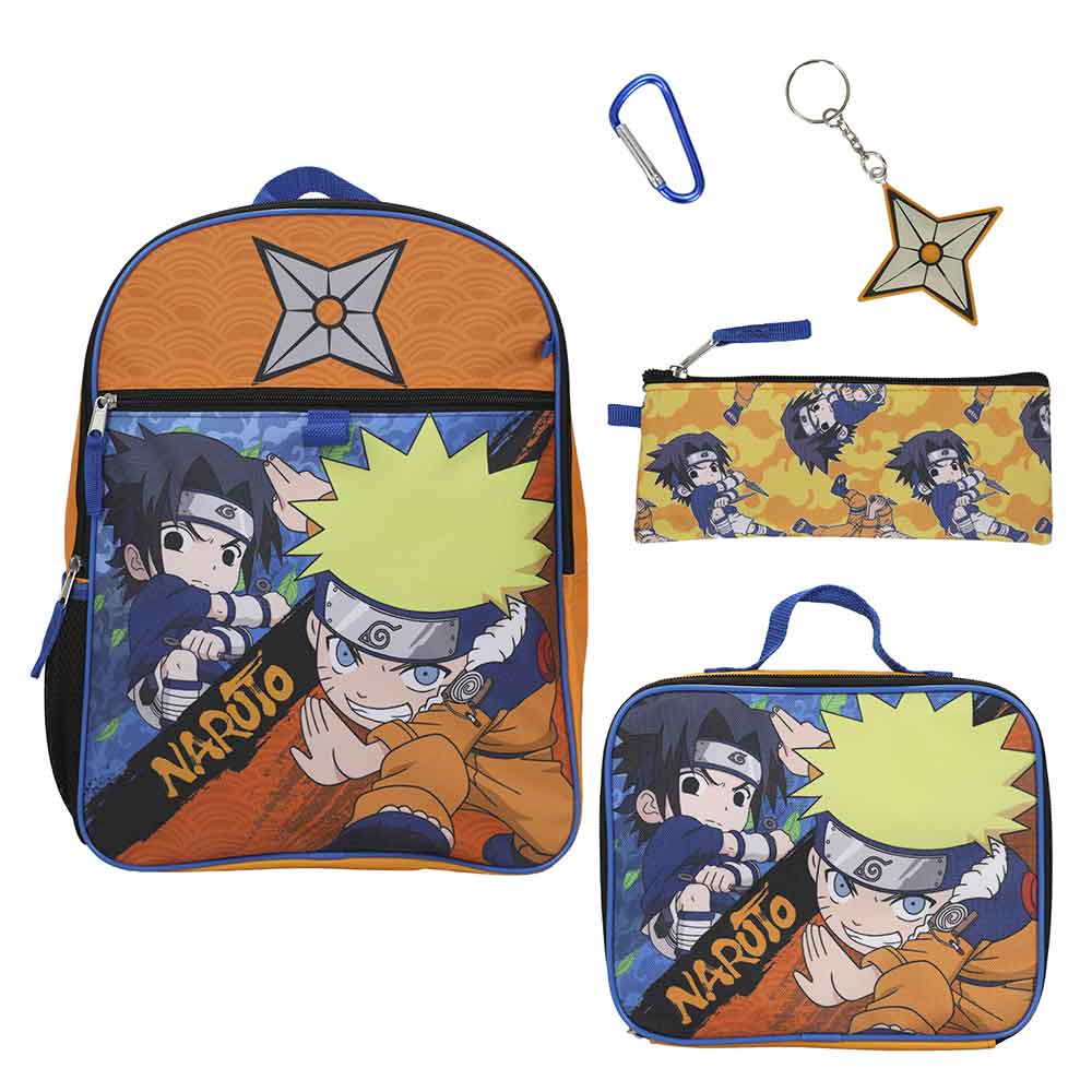 Naruto Youth Backpack 5 Piece Set