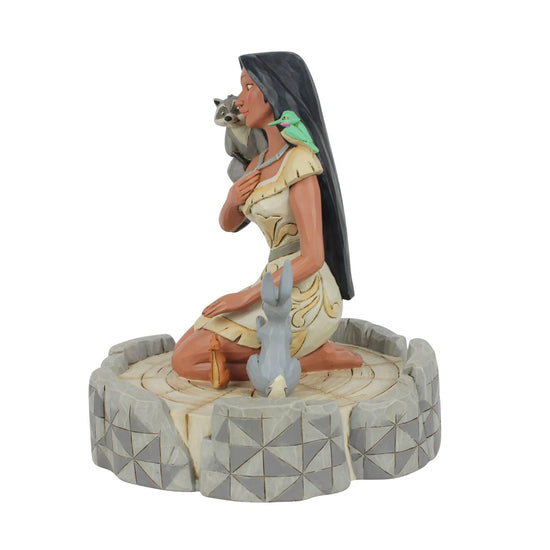 Disney Traditions Pocahontas "Brave Beauty" Statue by Jim Shore