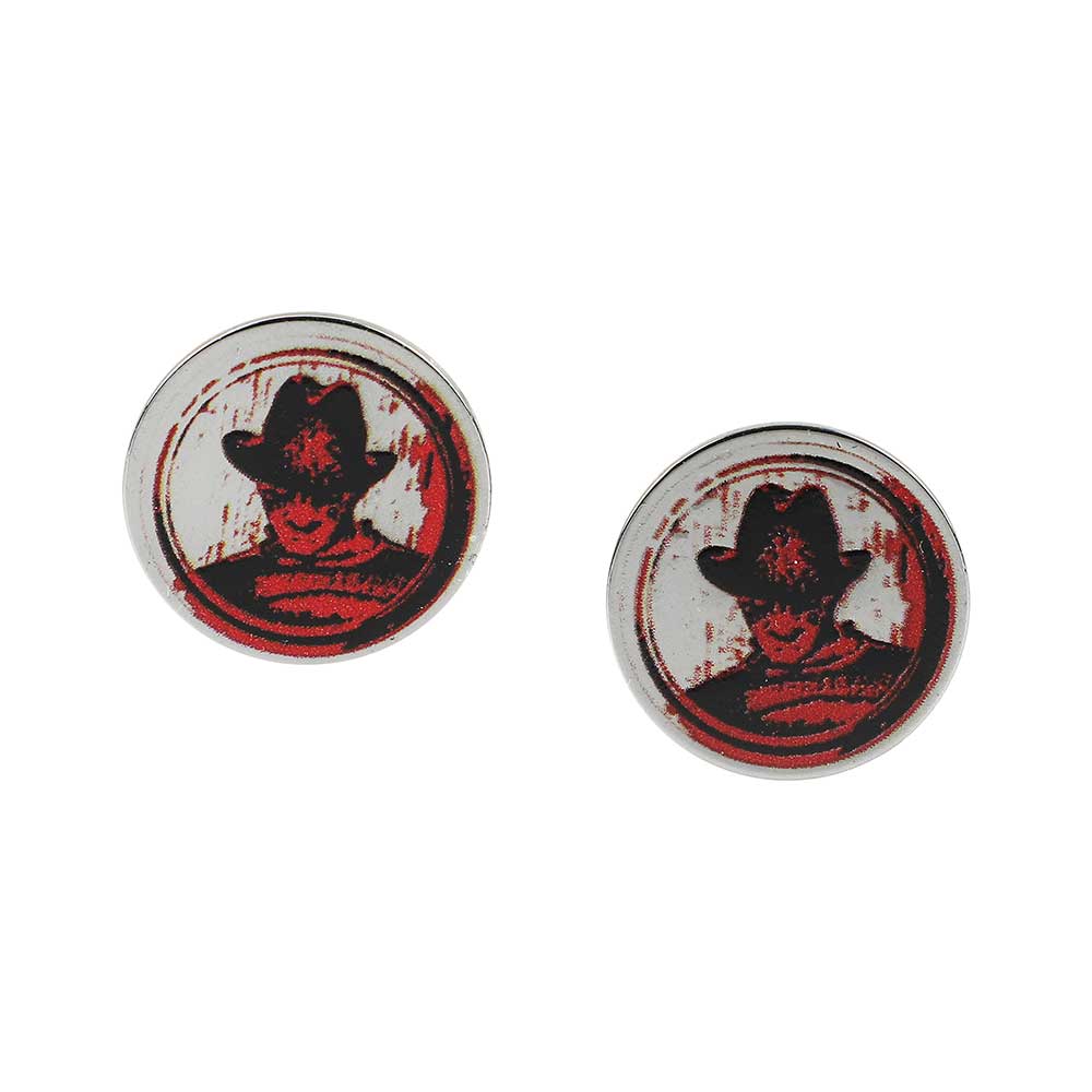 Classic Horror Movie Icons Stud Earrings 12-Pack