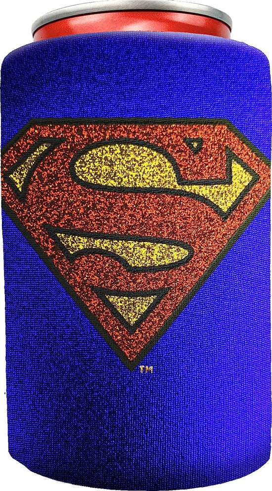 Superman (DC Comics) Glitter Can Cooler