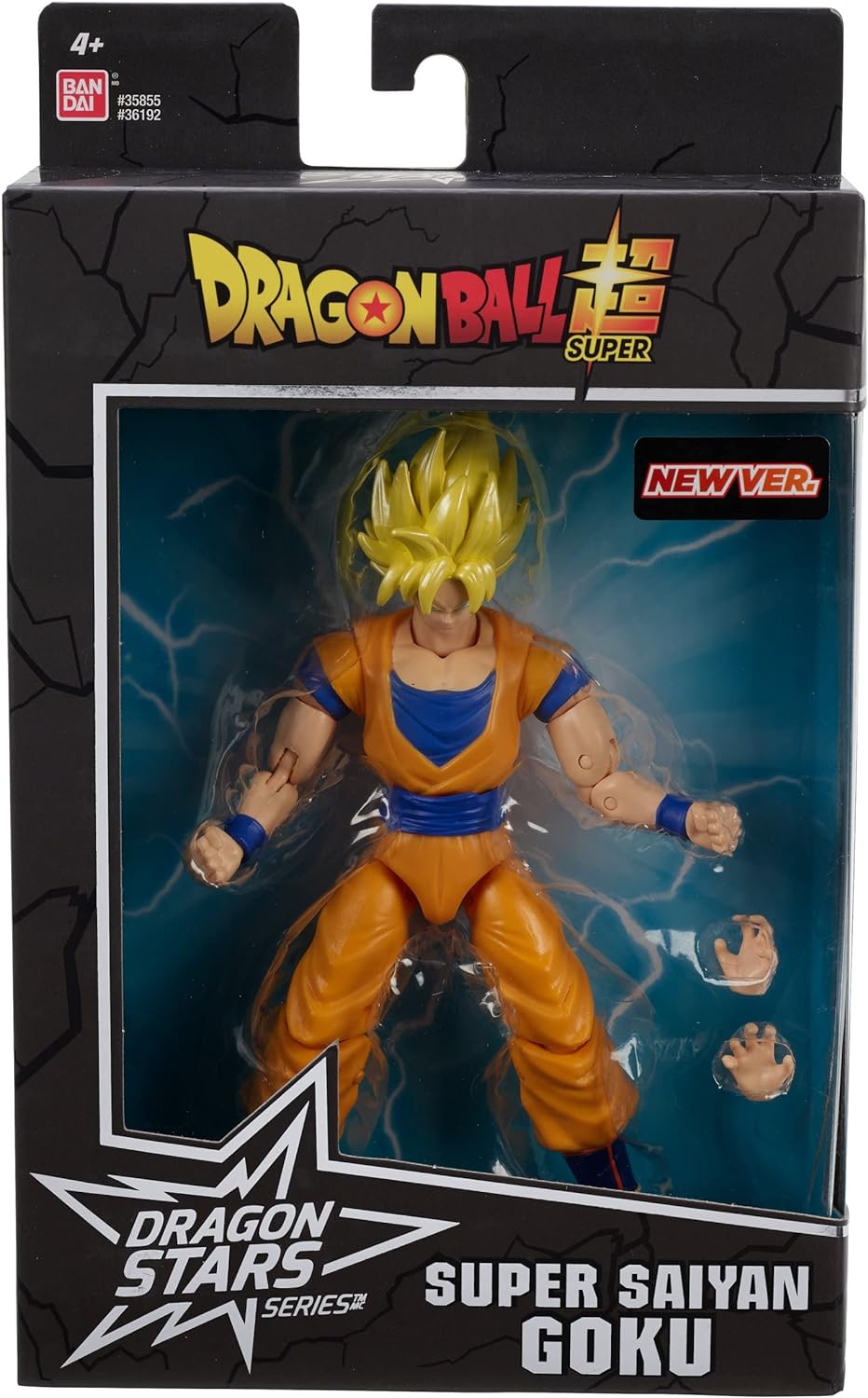 Load image into Gallery viewer, Super Saiyan Goku Dragon Ball Stars Action Figure V2

