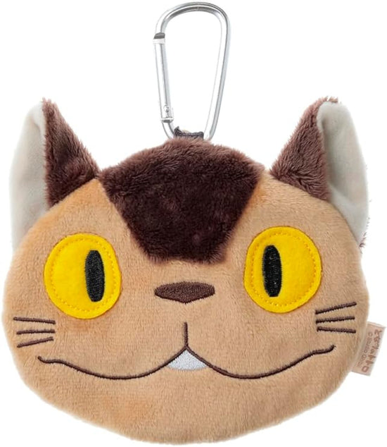 Studio Ghibli Catbus Head Plush Keychain and Reusable Tote Bag