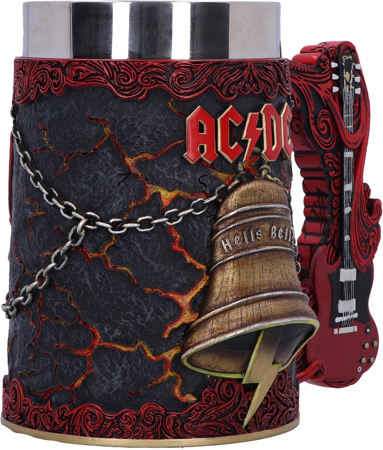 AC/DC Hells Bells Rock Sculpted Tankard by Nemesis Now